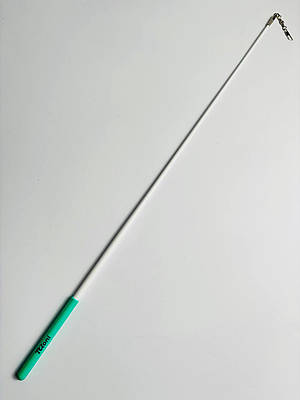 Паличка  для  художньої  гімнастики  Tuloni 57 см. green  handle