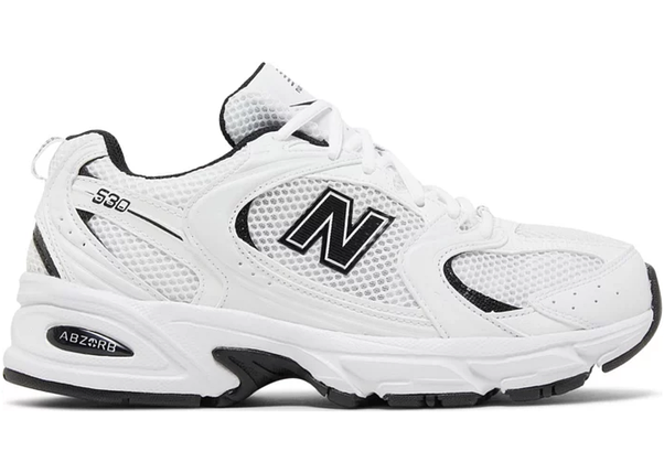 Кросівки New Balance 530 White Black Details - MR530EWB, фото 2