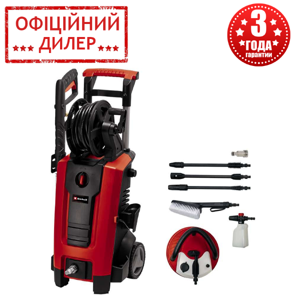 Мойка высокого давления Einhell TE-HP 170 (2300 Вт, 440 л/ч) Минимойка для авто для дома и дачи