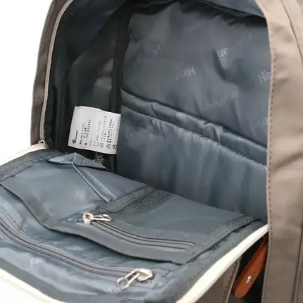 Рюкзак сумка водонепроникний текстильний HIMAWARI 188 L Бежевий, фото 2