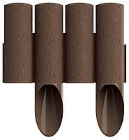 Cellfast Газонна огорожа STANDARD, 4 елементи, 2.3м, коричневий