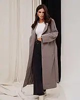 Жіночі пальта ISSA PLUS 13542 XL коричневий
