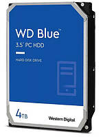 Жесткий диск 3.5" 4Tb Western Digital Blue, SATA3, 256Mb, 5400 rpm (WD40EZAX) (код 1453417)