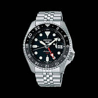 Мужские наручные японские. часы дизайн Rolex Submariner от Seiko (Сейко ) 5 Sports SSK001K1 GMT Automatic