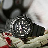 Мужские японские. наручные водонепроницаемые часы Seiko Prospex Arnie SNJ031P1 Urban Safari Divers Solar