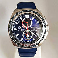 Дайверський оригінальний японський. чоловічий наручний годинник Seiko SSC489P1 Solar Chronograph Sapphire