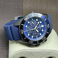 Чоловічий оригінальний японський. наручний годинник Seiko SSC701P1 Solar Alarm Chronograph 200m