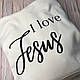 Толстовка: I love Jesus, фото 2