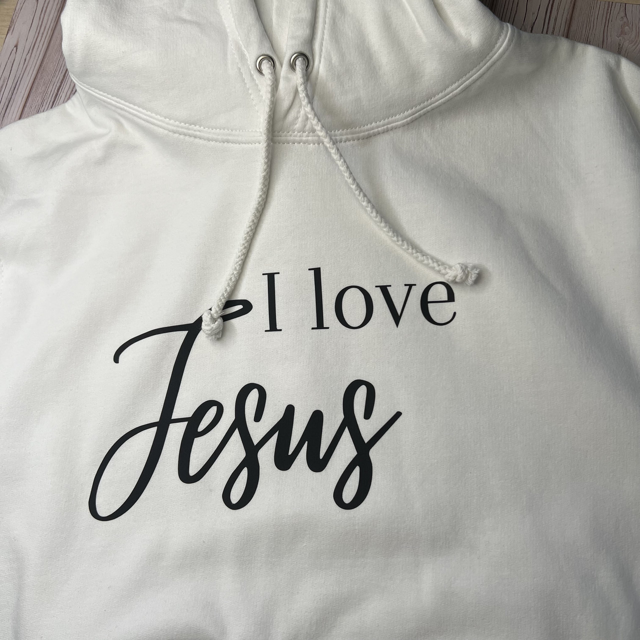 Толстовка: I love Jesus, фото 1