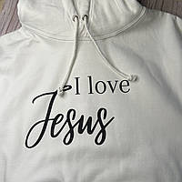 Толстовка: I love Jesus