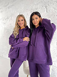 Костюм двійка жіночий спортивний утеплений на флісі 42/44, 46/48 50/52 54-56