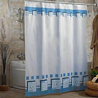 Тканевая шторка для ванной комнаты "Lykia" тканевая Miranda (Миранда), размер 180х200 см., Турция