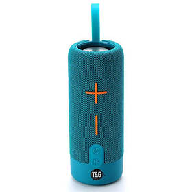 Блютуз колонка портативна з радіо та гучним зв'язком TG619C 5W TWS Bluetooth 5.0 Peacock