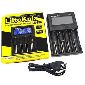 Зарядное устройство LiitoKala Lii-PD4, 4хАА/ ААА/ A/ 14500/ 16340/ 18350/ 18650/ 26650, LiFePO4, NiCd/NiMH, фото 3