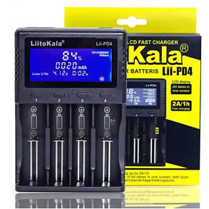 Зарядное устройство LiitoKala Lii-PD4, 4хАА/ ААА/ A/ 14500/ 16340/ 18350/ 18650/ 26650, LiFePO4, NiCd/NiMH, фото 4