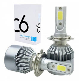 Автосвітло C6 Led H4 3800K 36W БІКСЕНОН світлодіодний
