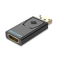 Адаптер Vention DP Male to HDMI Female Adapter Black (HBKB0)