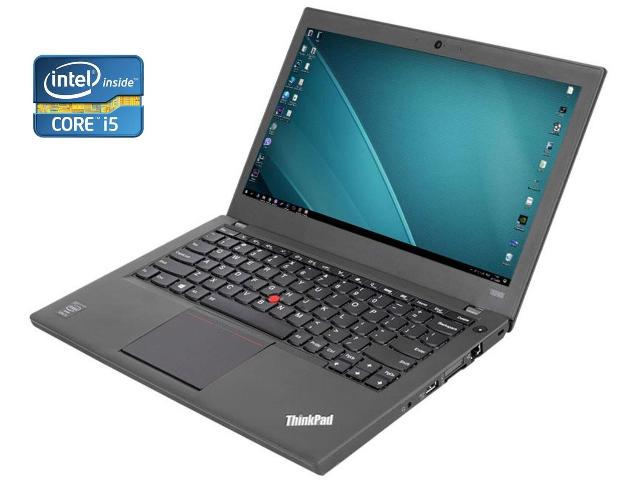 Нетбук Lenovo ThinkPad X240/ 12.5" (1366x768)/ Core i5-4300U/ 8 GB RAM/ 240 GB SSD/ HD 4400