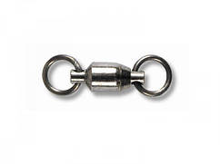 Вертлюжок сомовий Black Cat Ball Bearing Swivel №1 175кг, 2шт