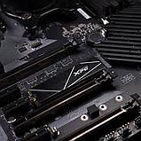 Накопичувач SSD M.2 ADATA GAMMIX S70 BLADE 1TB 2280 PCIe 4x4 NVMe 3D NAND Read/Write:7400/5500 MB/sec, фото 6