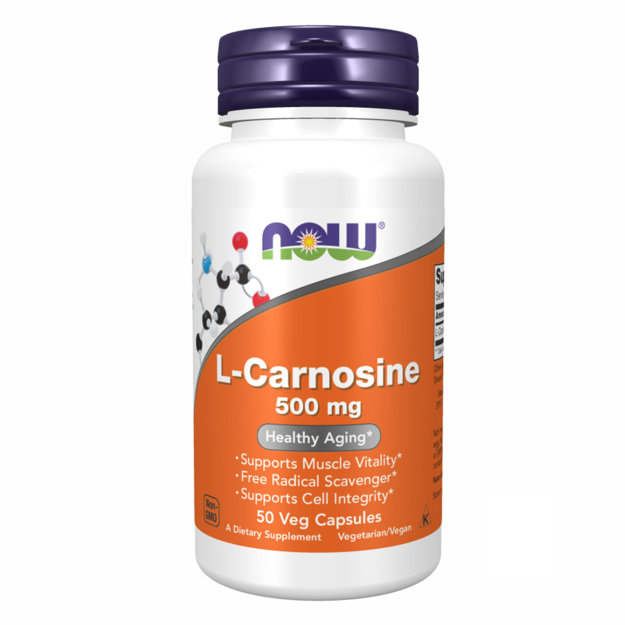 Carnosine 500mg - 50 vcaps, фото 1