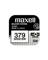 Батарейка MAXELL SR521SW 1PC EU MF (379) A 1шт (M-18293000)