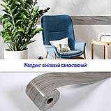 Молдинг вініловий самоклейний 5000*100*2 мм (D) SW-00001797, фото 5
