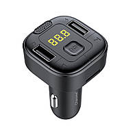 АЗП з FM-модулятором CHAROME C8 Grace FM Transmitter Black