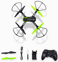 Квадрокоптер дрон на радіокеруванні з Wi-Fi камерою HC676, фото 2