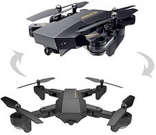 Дрон квадрокоптер з камерою на радіоуправлінні з пультом Phantom D5HW WiFi складаний для відеозйомки, фото 2