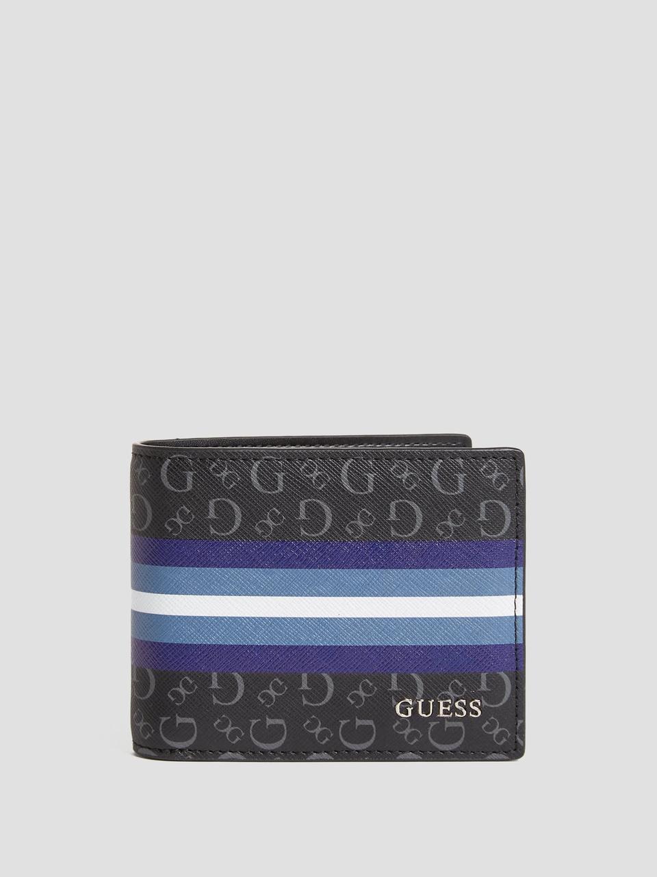 Стильний чоловічий гаманець Guess з екошкіри оригінал