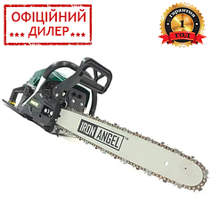 Цепная бензиновая пила Iron Angel CS800 (45 см, 0.325", 52.5 см3) Бензопила для дома и дачи