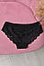 Труси жіночі однотонні чорного кольору р.S/M 169622S, фото 2