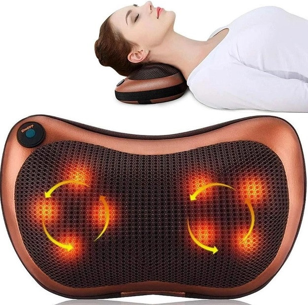 Масажна подушка для дому офісу та машини Massage pillow for home and car