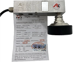 Тензодатчик Keli SQB-SS 0,25t (неіржавка сталь, якість Normal, IP68) 250 кг