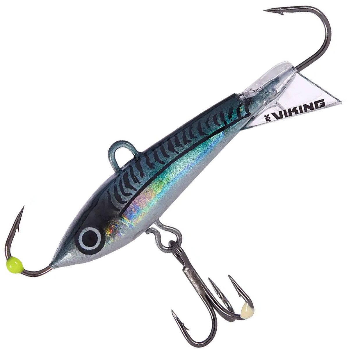 Балансир Viking Fishing Yeti Ice Jig 30mm 5.0g #14 Dark Mackerel, фото 1