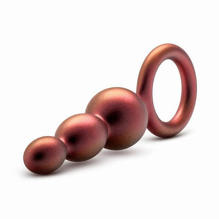 Анальна пробка з петлею Blush Adventures Matrix коралова, фото 2