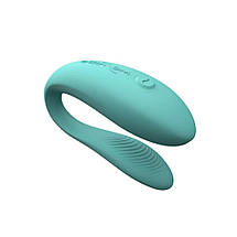 Інноваційний смарт-вібратор для пар Sync Lite We-Vibe, силіконовий, м'ятний, фото 4