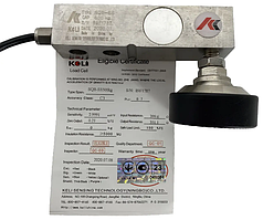 Тензодатчик Keli SQB-SS 0,5t (неіржавка сталь, якість Normal, IP68) 500 кг