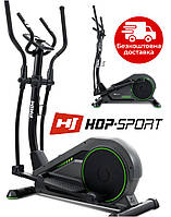 Орбитрек Hop-Sport HS-120C Prim черно-зеленый + мат / Кардиотренажеры