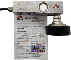 Тензодатчик Keli SQB-SS 2,5t (неіржавка сталь, якість Normal, IP68) 2500 кг