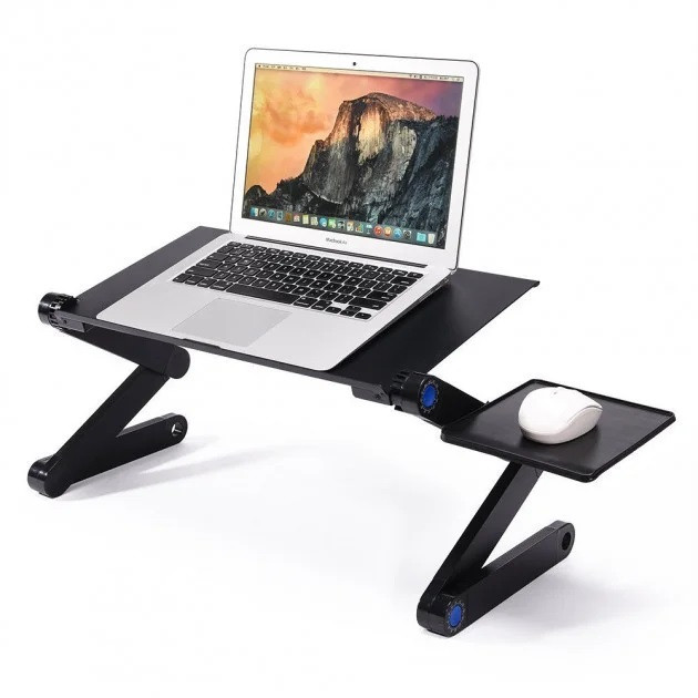 Стіл для ноутбука Laptop table T8 з кулером, фото 1
