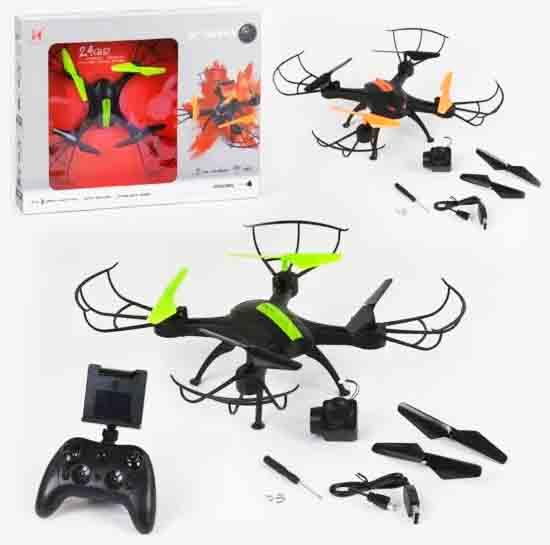 Квадрокоптер дрон на радіокеруванні з HD Wi-Fi камерою Phantom LH-X43WF, фото 1