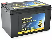 Аккумуляторная батарея ViPow 12V 20Ah с элементами Li-ion 18650 со встроенной ВМS платой (VP-12200LI)