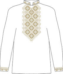 ЧСВП-24. Заготівля Чоловіча сорочка домоткана