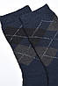 Шкарпетки чоловічі махрові темно-синього кольору розмір 40-45 171271P, фото 2