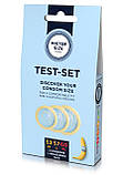 Набір презервативів Mister Size test-set 53–57–60, 3 розміри + лінійка, товщина 0,05 мм, фото 2