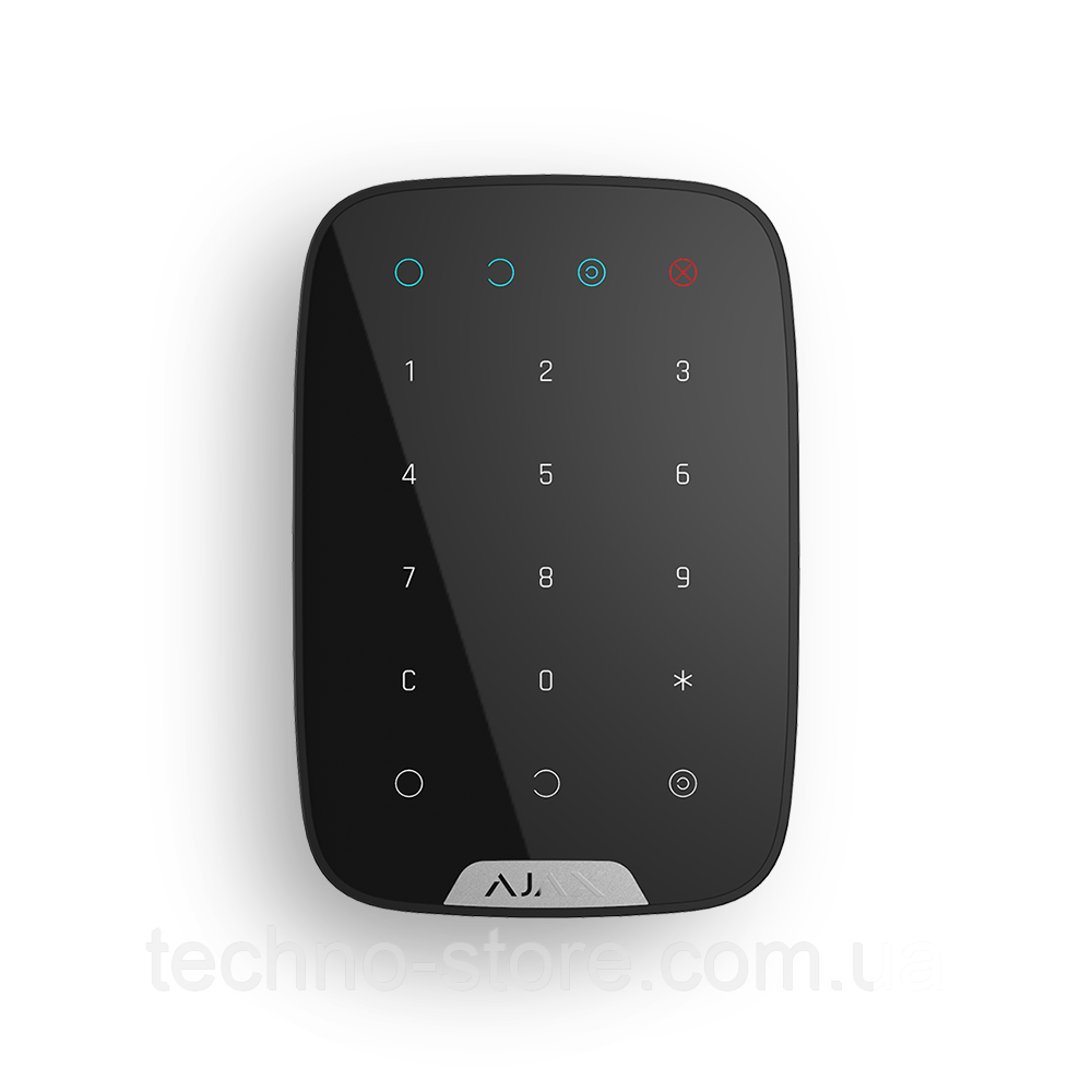 Бездротова сенсорна клавіатура AJAX KeyPad (black)