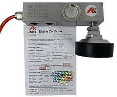 Тензодатчик Keli SQB-SS 2t (неіржавка сталь, якість OAP, IP68) 2000 кг