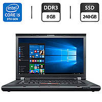Ноутбук Lenovo ThinkPad T530 / 15.6" (1600x900) TN / Intel Core i5-3320M (2 (4) ядра по 2.6 - | всё для тебя